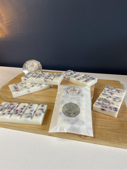 Leo's Quiet Nook – Clary Sage & Vanilla Wax Melt Snap Bars