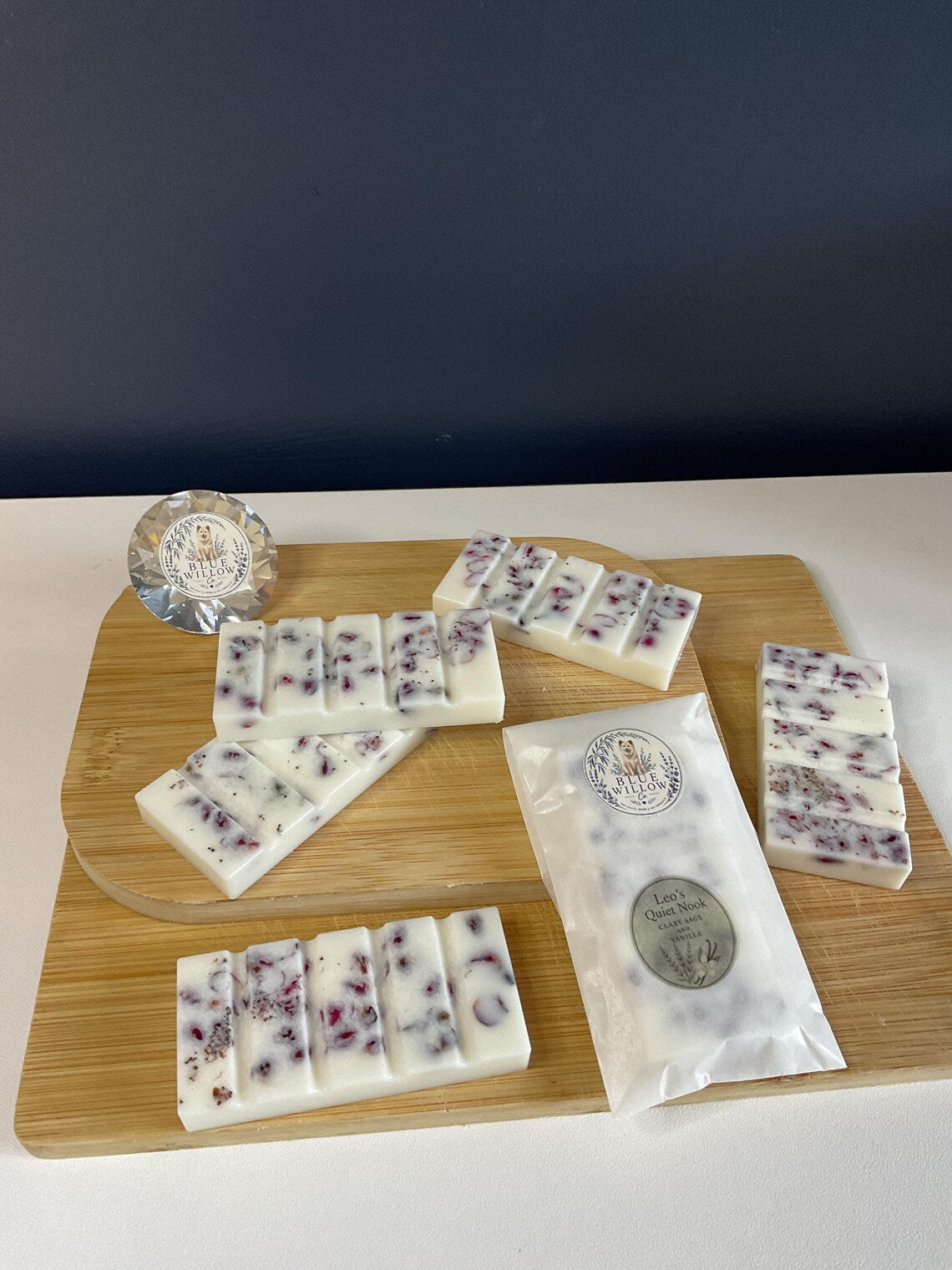 Leo's Quiet Nook – Clary Sage & Vanilla Wax Melt Snap Bars