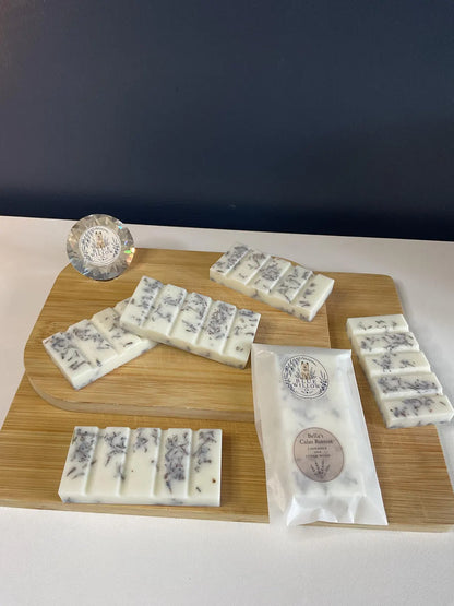 Bella's Calm Retreat - Lavender + Cedarwood Wax Melt Snap Bar