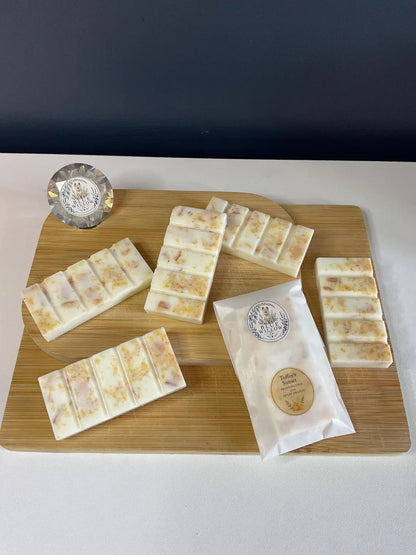 Toffee’s Sunset Frankincense + Sweet Orange Wax Melt Snap Bar