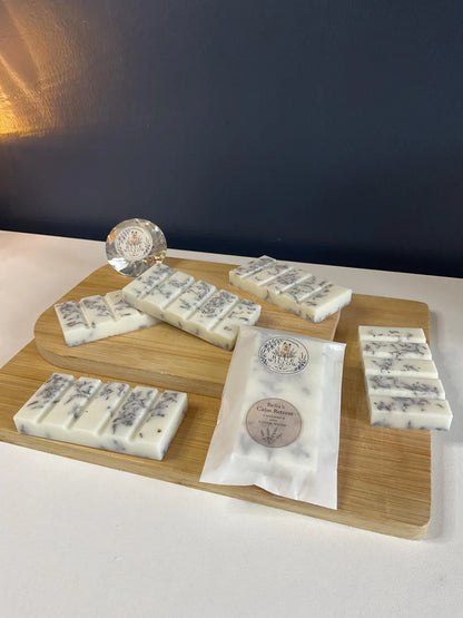 Bella's Calm Retreat - Lavender + Cedarwood Wax Melt Snap Bar